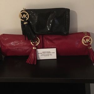 Michael kors makeup bags